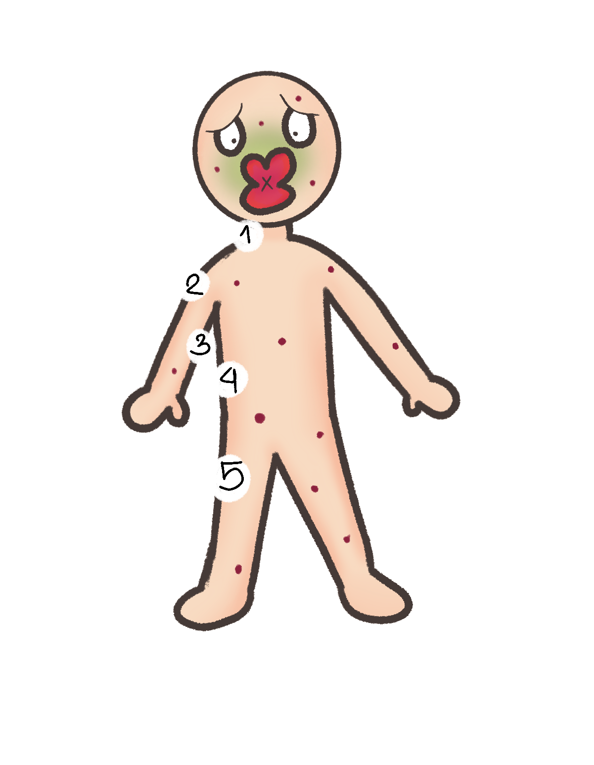 Full body diagram